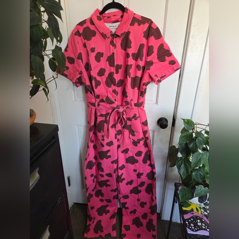 Rachel Antonoff 'Moo Pink' Jumpsuit